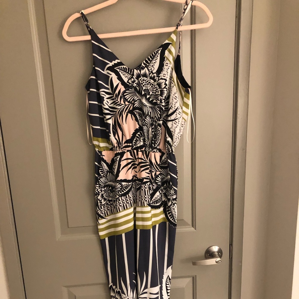Topshop Open Back Jumpsuit